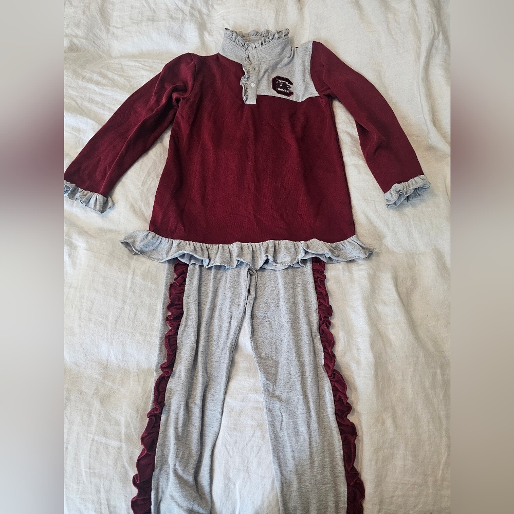 Gamecocks outfit girls size 10-12